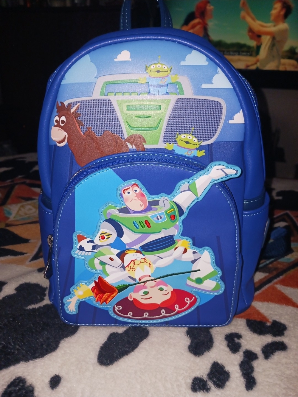 Loungefly Backpack with Buzz Lightyear and Jessie